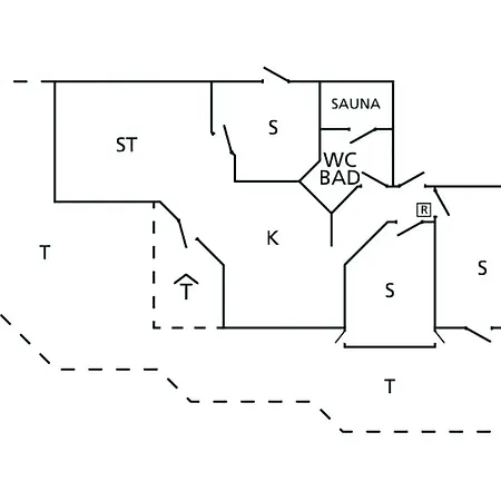 Casa de Férias Gorgeous In With Kitchen *